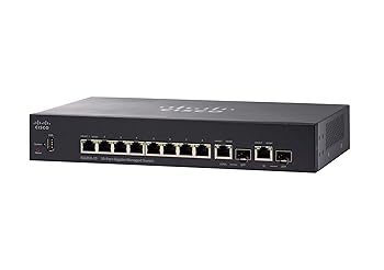 【中古】Cisco SG350-10 10-port Gigabit Managed Switch SG350-10-K9-JP