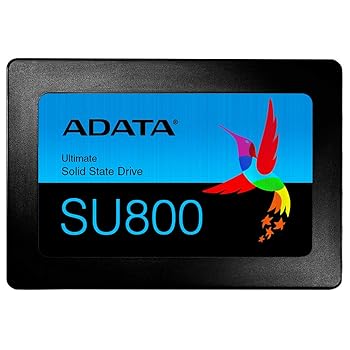 【中古】ADATA 2.5インチ 内蔵SSD SU800シリーズ 512GB 3D NAND TLC搭載 SMIコントローラー 7mm 3 ASU800SS-512GT-C