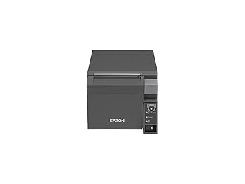 【中古】エプソン EPSON TM-T70II 向こう正面ローディング感熱受け取り証書印刷工 Ethernet Ub-E04 USB EPSON うす暗い薄墨色 ワット数付 REQ有線テレビ付 C31Cd38A