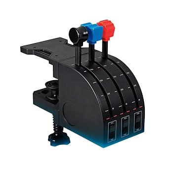 【中古】Logitech Pro Flight Throttle Quadrant Joystick
