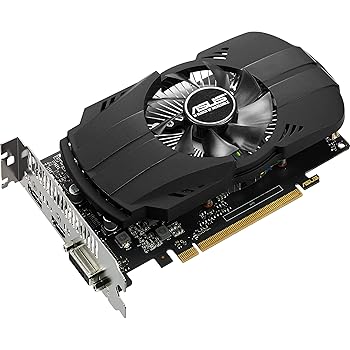 【中古】ASUS Geforce GTX 1050 Ti 4GB Phoenix Fan Edition DVI-D HDMI DP 1.4 Gaming Graphics Card PH-GTX1050TI-4G Graphic Cards [並行輸入品]