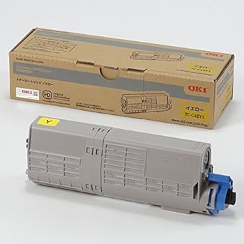 【中古】沖データ トナーカートリッジ イエロー TC-C4BY1