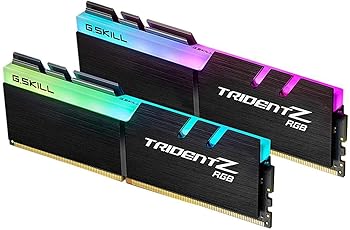 【中古】G.Skill Trident Z RGB F4-3200C16D-16GTZR DDR4-3200 CL16 8GB×2