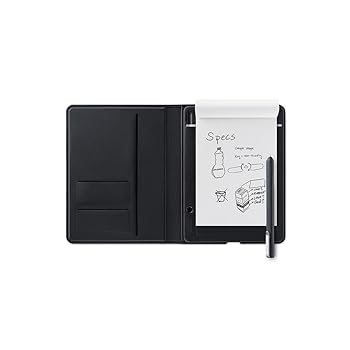 【中古】ワコム Wacom Bamboo Folio S A5サイズ対応 スマートパッド ダークグレー 電子ノート ボールペンで紙にメモやスケッチを書いてデジタル化 CDS610
