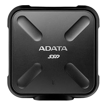 【中古】【39shop】ASD700-256GU3-CBK★[256GB ポータブルSSD SD700 USB 3.1 IP68 防塵/防水 耐衝撃 ブラック](非常に良い)｜アトリエ絵利奈