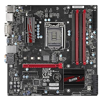 【中古】SUPERMICRO SuperO Core Gaming C7H270-CG-ML [第7世代Core Kaby Lake対応]マザーボード MB3871 MBD-C7H270-CG-ML-O