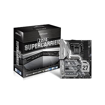 【中古】ASRock Intel Z270手当て仕掛ける積み上げる ATXお母さんゲーム盤 Z270 SuperCarrier
