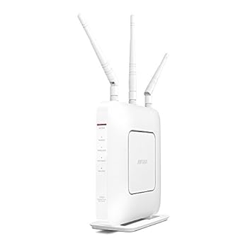 【中古】BUFFALO 無線LAN 無線電話ローカルエリアネットワーク ルータ WXR-1901DHP3 11ac ac1900 1300+600Mbps デュアルダンス楽隊 4LDK 3階建向け 【iPhone8/iPhoneX/iPhoneXS/Amazon Ech ネットワーク機器-無線LAN-無線LANルーター