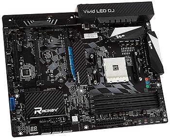 【中古】BIOSTAR AMD X370心付け書き割り積み上げる Ryzen相応う ATX 母ちゃんゲーム盤 X370GT7/LED FAN