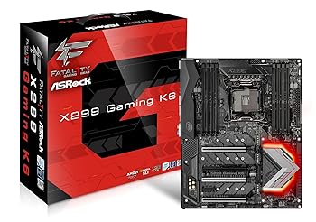 【中古】ASRock Intel X299心付け書き割り積み上げる ATX 母ちゃんゲーム盤 Fatal1ty X299 Gaming K6
