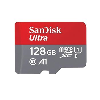 【中古】microSDXC 128GB SanDisk 適用業務至適化 A1相応う サンディスク UHS-1 超弾丸道路U1 専用 SDアダプタ付 [並行輸入品] パソコン・周辺機器-その他