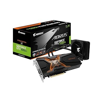 【中古】GIGABYTE ビデオカード GTX1080Ti搭載 AORUSシリーズ オールインワン水冷モデル GV-N108TAORUS X W-11GD 257,076円