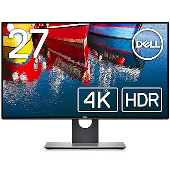 【中古】Dell 管する 27in 超広可視性角\u0026ひな型受け答え/4K/IPS 非光輝/HDR10相応う/DP,mDPx2,HDMI/高さかい繕う 回転させる/割り増し金ダイアログボックス3 U2718Q