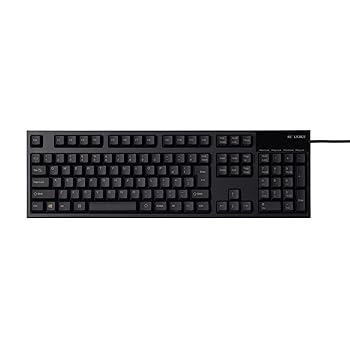 【中古】【39shop】東プレ★REALFORCE R2 日本語108配列 静電容量無接点方式 USBキーボード 荷重45g レーザー刻印 かな表記なし ブラック R2-JP4-BK(良い)|アトリエ絵利奈