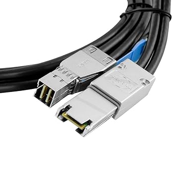 【中古】LSIロジック LSI00337 / ホスト側 SFF8644 to 8088 ケーブル 2m CBL-SFF8644-8088-20M
