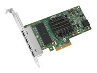 【中古】Intel I350T4BLK イーサネットサーバーアダプター I350-T4 - ネットワークアダプター - PCI Express 2.0 x4 ロープロファイル - ギガビットイー