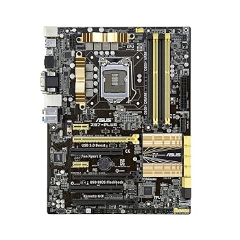 【中古】ASUSTek社製 ソケットLGA1150申し受ける ATX 母じゃ人ゲーム盤 Z87-PLUS PCパーツ-マザーボード