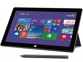【中古】マイクロソフト Surface Pro 2 128GB 単体モデル [Windowsタブレット・Office] 6NX-00001 チタン
