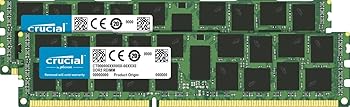 【中古】CrucialMicron製 デスクトップPC用メモリ PC3-14900DDR3-1866 16GB×2枚 CL13 Mac向 ECC 240pin 永久CT2K16G3R186DM