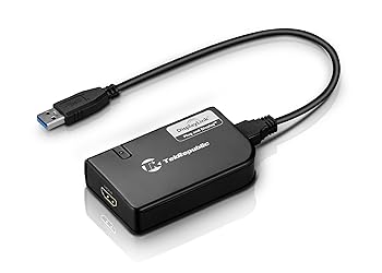 【中古】Tek Republic USB3.0接続グラフィックアダプター HDMI/DVI対応 TUA-300