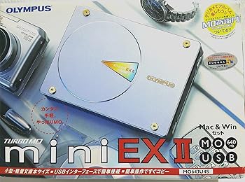 【中古】オリンパスUSB相応うMO運転640MB TURBO MO mini EX II MO643U4S