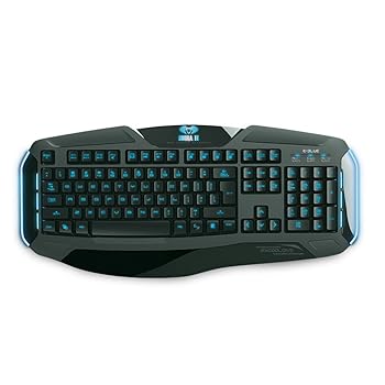 【中古】E-BLUE CobraIIシリ-ズゲーミングキ-ボ-ド EKM705BK