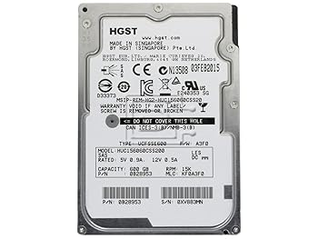 【中古】【39shop】Hitachi★HUC156060CSS200 2.5インチ 600GB SAS 12Gb/s 15K RPM 128M 512N 0B28953(良い)|アトリエ絵利奈