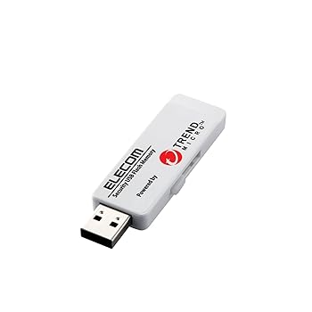 【中古】【39shop】エレコム★セキュリティ付USBメモリ/トレンドマイクロ4GB3年L/USB3.0（良い）｜アトリエ絵利奈