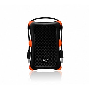 【中古】【39shop】シリコンパワー★ポータブルHDD 2TB 2.5インチ USB3.0/2.0対応 耐衝撃 PS4 動作確認済 3 Armor A30 SP020TBPHDA30S3K B00KOB30TS(非常に良い)|アトリエ絵利奈