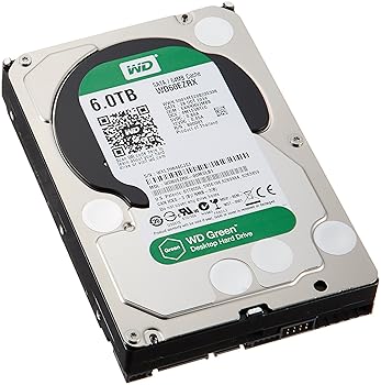 【中古】WD 内蔵HDD Green 6肺結核 3.5inch SATA3.0SATA 6 Gb/s 64MB Intellipower 2 WD60EZRX