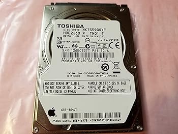【中古】MK7559GSXF C0/GQ108B HDD2J60 P TN01 T Toshiba 750GB SATA 2.5 捉え所の無い運転