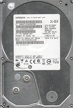 【中古】HDS721010CLA332、PN 0F10982、MLC JPT3BF、日立1結核症 SATA 3.5捉え所の無い運転