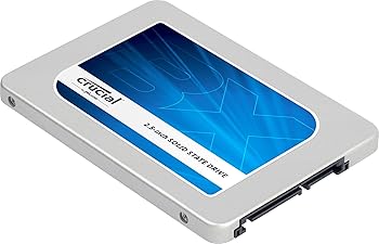 【中古】Crucial [Micron製Crucialブランド名] 内蔵 SSD 2.5in BX200つづき物  240GB / 国内置き目品 / SATA / 7粍 / 9.5粍アダプター  自社製TLC記憶装置 パソコン・周辺機器-内蔵SSD-内蔵ドライブ・ストレージ