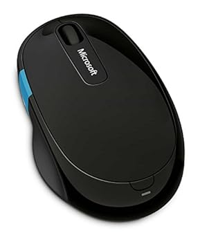 【中古】マイクロソフト スカルプトコンフォート マウス H3S-00017 : ワイヤレス 快適操作 右手用 BlueTrack Bluetooth ブラック Windows Mac Android
