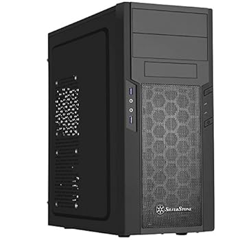 【中古】SilverStone PRECISIONシリーズ コンパクトATXケース ブラック SST-PS13B 日本正規代理店品