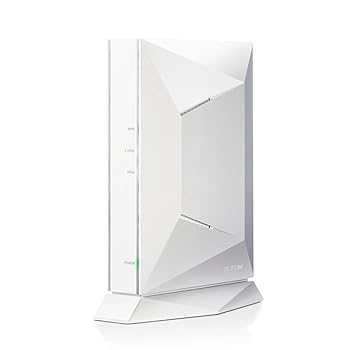 【中古】エレコム 無線電話ローカルエリアネットワークルータ ゲーミングルーター Wi-Fi6相応う 2402+800Mbps 11ax/ac/n/a/g/b 流行りマイクロ「スマートホームネットワークTM」搭