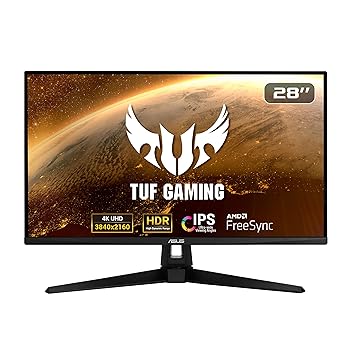 【中古】ASUS ゲーミングモニター 4K管する TUF Gaming VG289Q1A 28in/IPS/なおなお書き4 Switch 相応う/HDMI,DP/HDR10/DCI-P3 90%/FreeSync/フリッカーフリー/