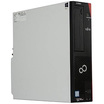 【中古】中古パソコン 富士通 ESPRIMO D586/MMX Windows10 デスクトップ 一 Core i5 6500 3.2～最大3.6GHz MEM:16GB SSD:512GB DVD-ROM Win10Pro64Bit