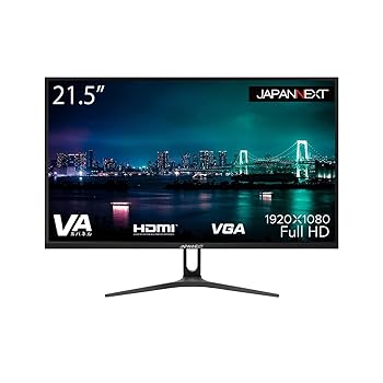 【中古】JAPANNEXT 21.5型 フルHD1920x1080 液晶モニター JN-V2150FHD HDMI VGA