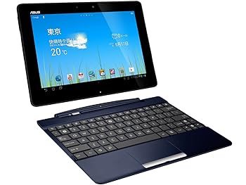 【中古】ASUS Eeeシリーズ EeePad TF300 ブルー ドッキング TF300-BL32D