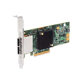 【中古】LSI理論の道筋 LSI00300 / PCIEx83.0 SATA/SAS6Gb/s 外の方8界面HBA LSI SAS 9207-8e SGL