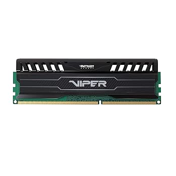 【中古】Patriot Memory Viper3 Series DDR3 1600MHz PC3-12800 8GB デスクトップ用メモリ CL10 PV38G160C0