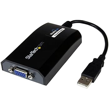 【中古】【39shop】StarTech.com★USB - VGA変換アダプタ USB接続外付けグラフィックアダプタ MAC対応 1920x1200 USB2VGAPRO2(良い)|アトリエ絵利奈