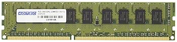 【中古】アドテック DDR3-1600 UDIMM ECC 4GB 省電力