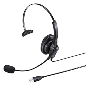 【中古】サンワサプライ USBヘッドセット/ヘッドホン MM-HSU03BK 11,970円