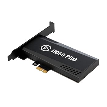 【中古】Elgato PCIeキャプチャーボード HD60 Pro 4K/60fps HDR10パススルー 低遅延 低レイテンシー USB3.0 【PS5,PS4/Pro,Xbox Series X/S,Xbox One X/S