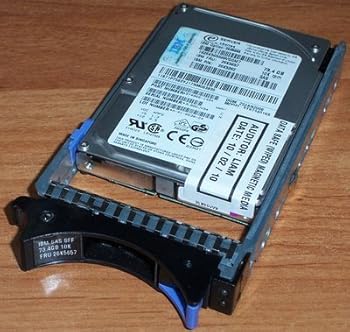【中古】IBM 26 K5657 ? 06 FRU ? 73.4 GB 10 000 rpmホットスワップ2.5インチSFF SASハードドライブ ? 26 K565706