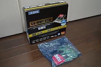 【中古】【39shop】I-O★DATA Wチューナー&Wトランスコード搭載 地上・BS・110度CS対応TVキャプチャ PCI Express GV-MVP/XSW(良い)|アトリエ絵利奈