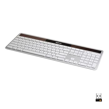 【中古】【39shop】Logitech★ワイヤレス ソーラー 英語 キーボード K750 for Mac - Silver 並行輸入品（良い）｜アトリエ絵利奈