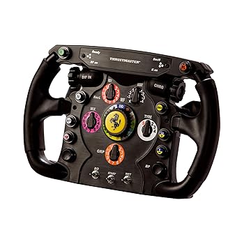 【中古】Thrustmaster ジョイスティック Ferrari F1 Wheel Add-OnPC / PS3 / Xbox One / PS4 ステアリングホイール ゲームコントローラ KB343 4160571